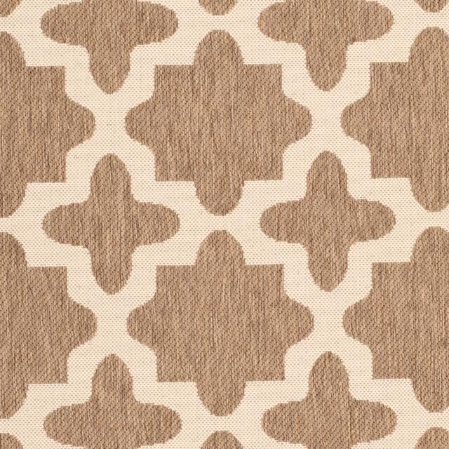 SAFAVIEH Courtyard Dorthey Indoor/ Outdoor Patio Backyard Rug
