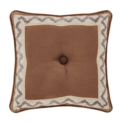 J. Queen New York Timber 18 Inch Square Decorative Throw Pillow