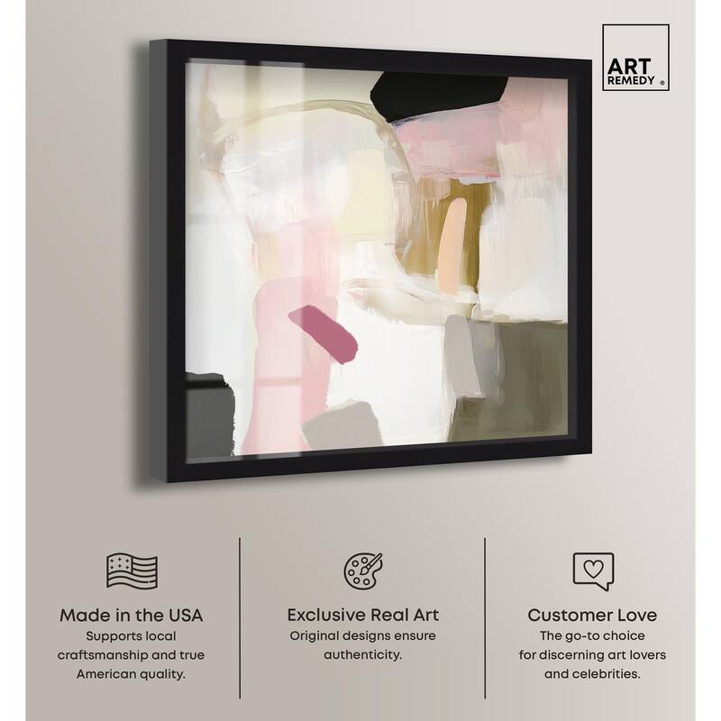 Dynamic Color III Shadowbox by Art Remedy