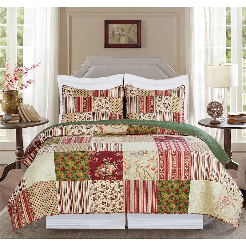 Ember King Quilt Set