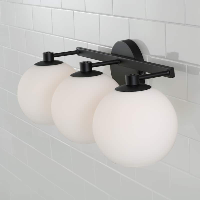 Ansley 3-Light Vanity - 22.75"W x 8"H x 7.75"E