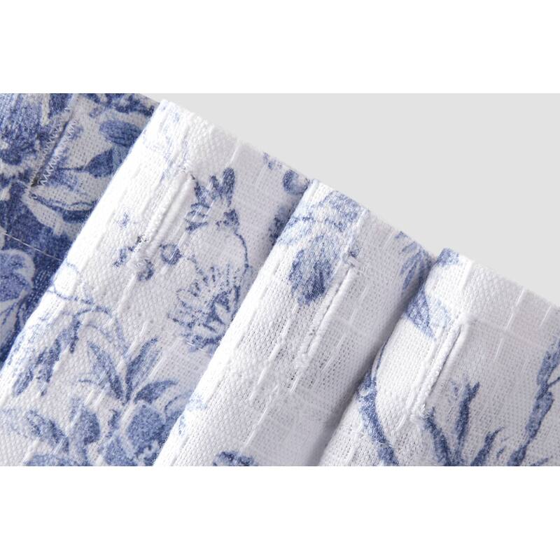 Laura Ashley Walled Garden Shower Curtain -- slub dobby 180gsm