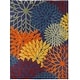 preview thumbnail 21 of 152, Nourison Aloha Floral Modern, Indoor/Outdoor Area Rug