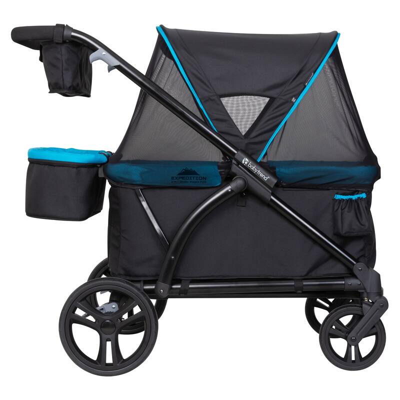 Baby Trend Expedition 2 in 1 Stroller Wagon Plus, Ultra Marine