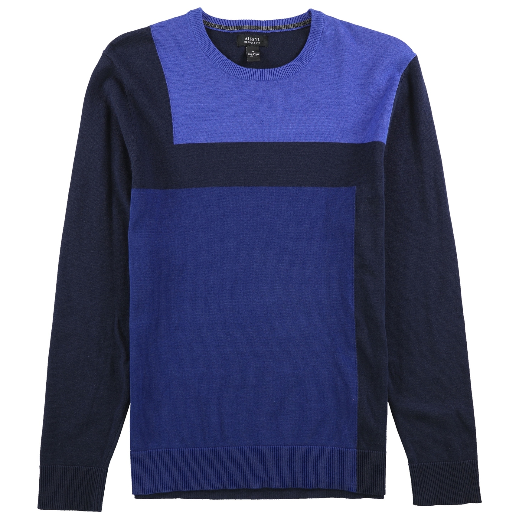 Alfani Mens Knit Long Sleeves Pullover Sweater