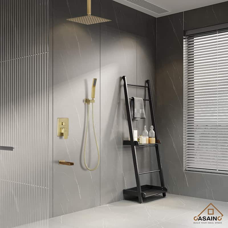 3-Function 12-In Wall Mounted Shower System