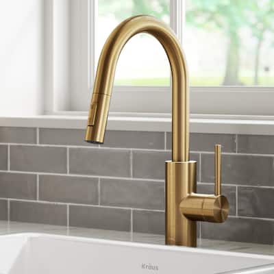 Kraus Oletto 1-Handle 2-Function Pulldown Kitchen Faucet