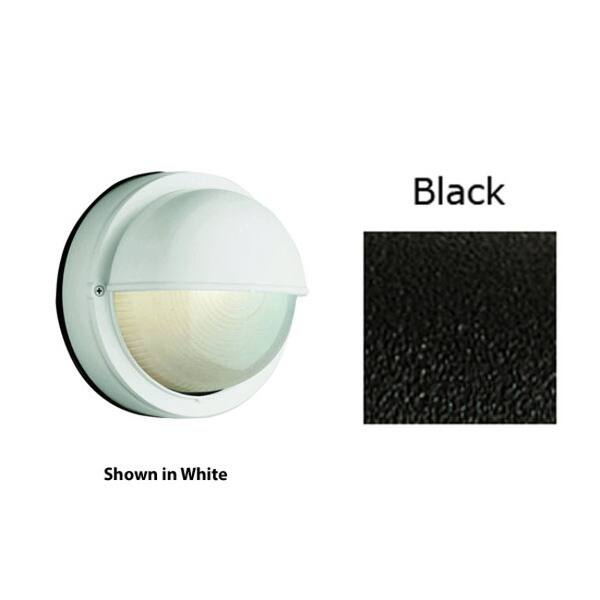 slide 2 of 4, Trans Globe Lighting Single Light Down Lighting Eye Brow Outdoor Bulk Black