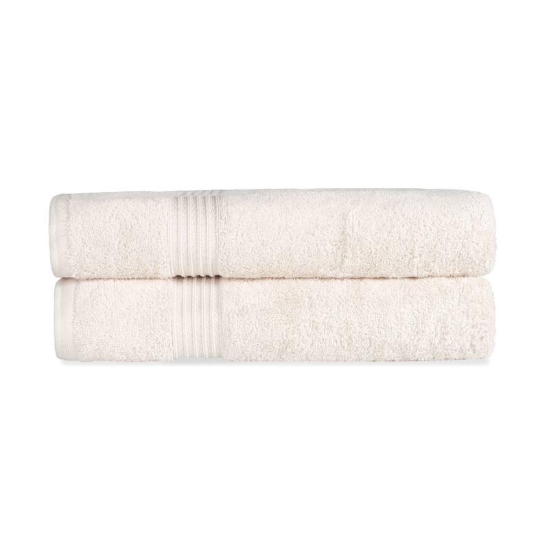 Superior Heritage Egyptian Cotton Absorbent Bath Sheet Set of 2