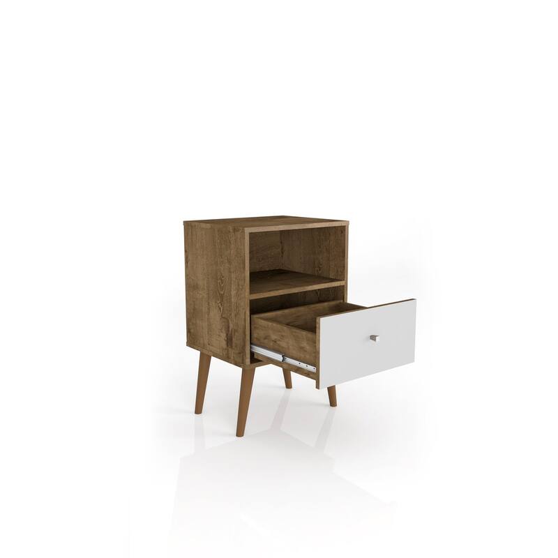 Liberty 1.0 Mid Century Modern 1 Drawer Nightstand