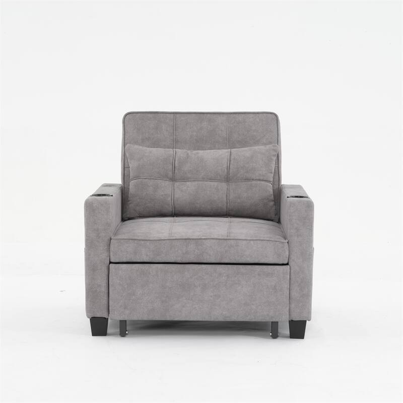Chair Bed Convertible Chair 3-in-1 Pull Out Sleeper Chair Beds