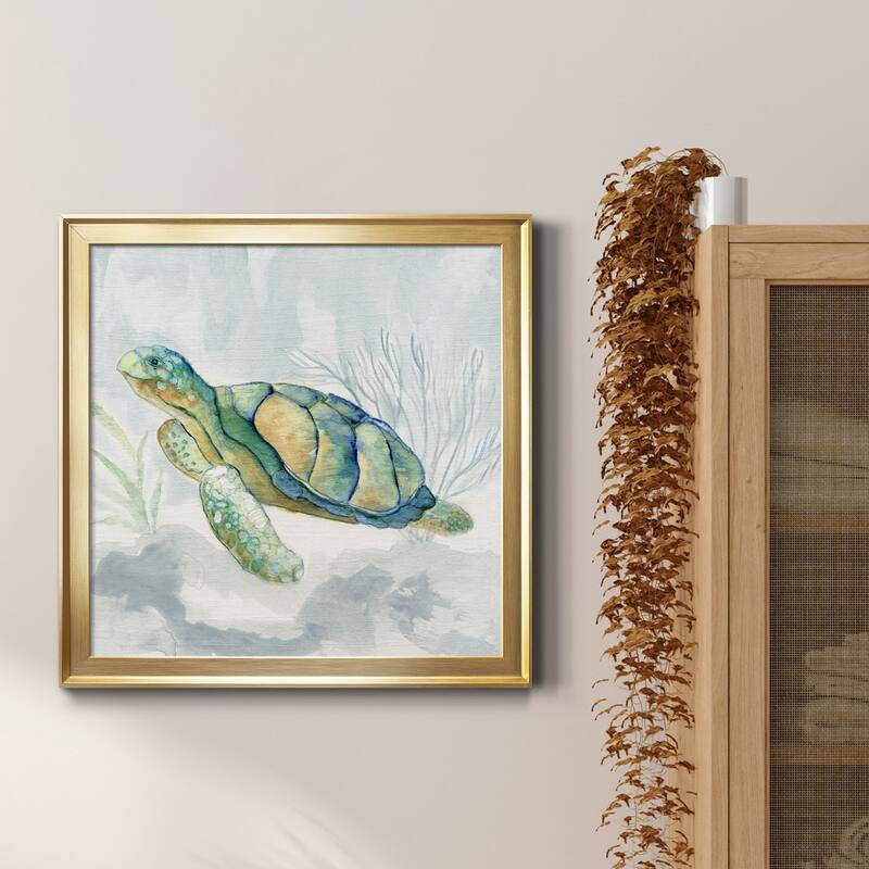 Jungle Tiger-Framed Canvas - Ready to Hang