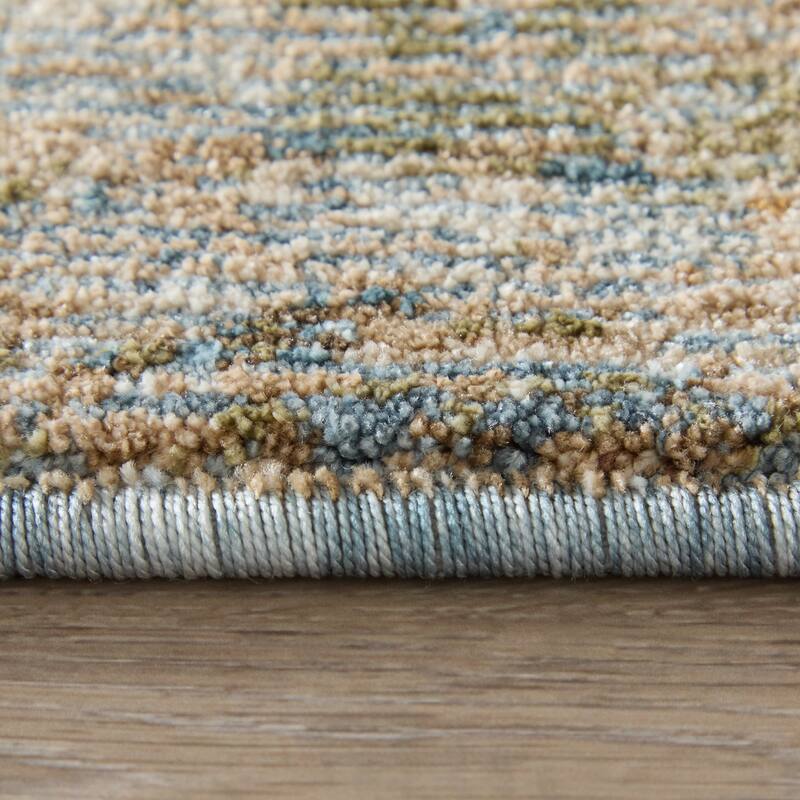 Grand Bazaar Stirling Machine Made Abstract Modern Area Rug