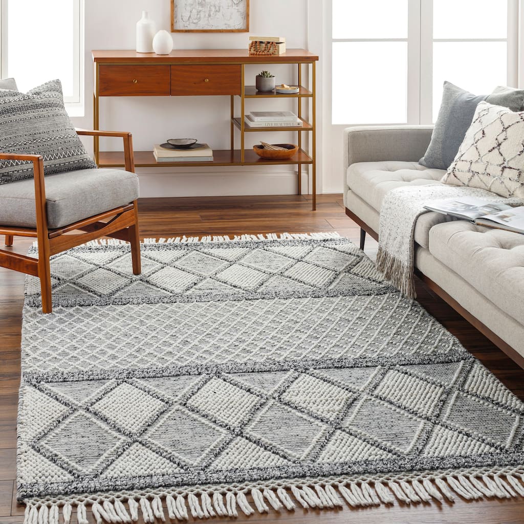 Livabliss Behnita Handmade Indoor/ Outdoor Bohemian Area Rug