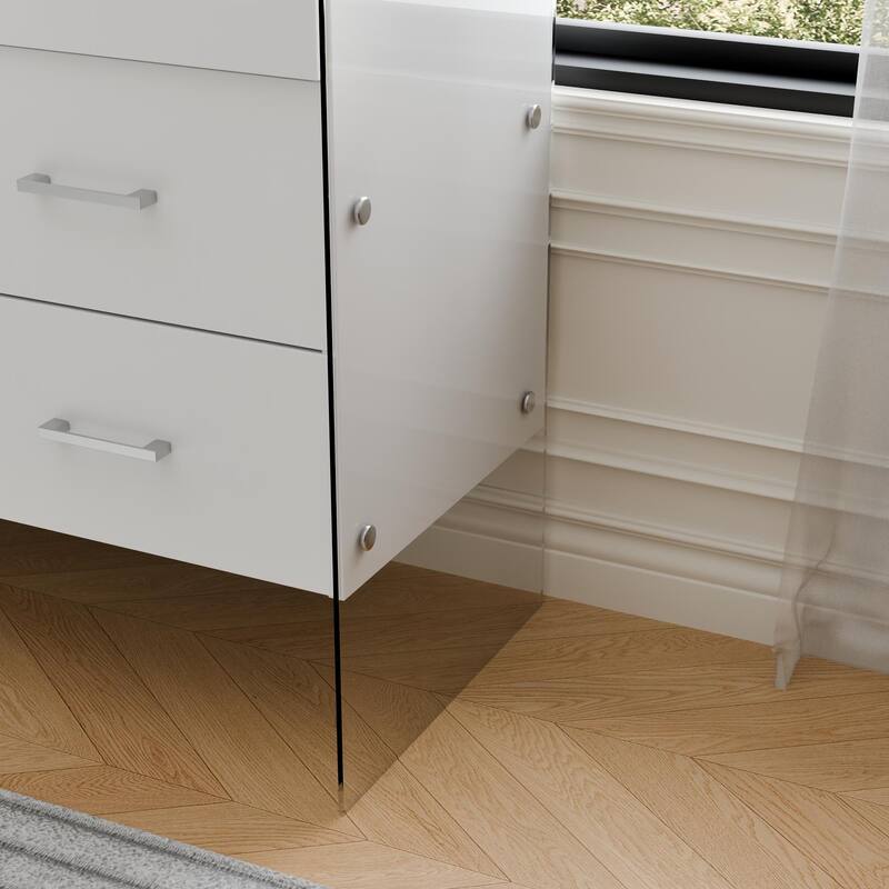 White Storage Office 9-Drawer,File cabinets,Home & office,for Professional Organization