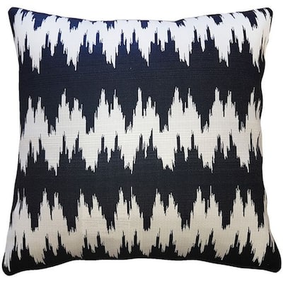 Ikat Stripes Throw Pillow