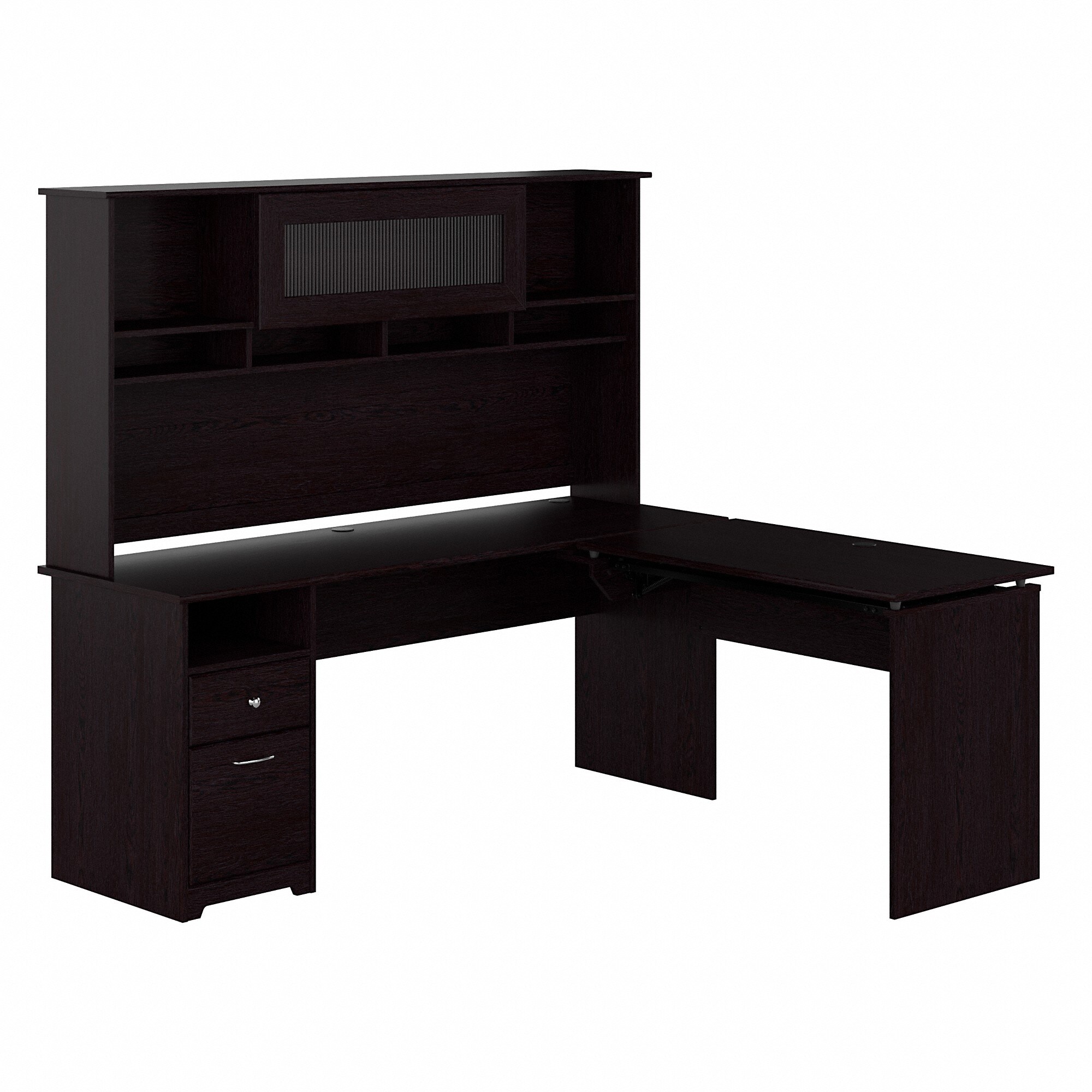 Bush industries l shop shaped standing desk