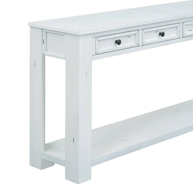 Console Table/Sofa Table with Storage Drawers