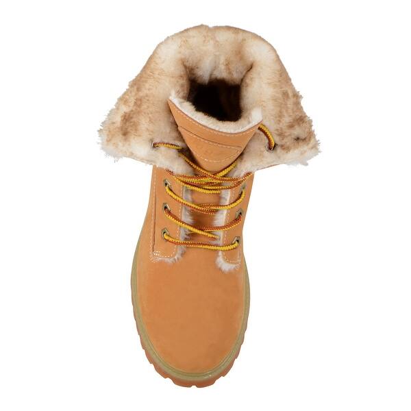 Shop Lugz Women S Convoy Fold Fur Overstock 31437896