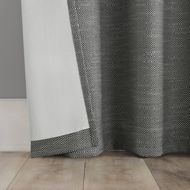 Indigo Road by Egypt Sherrod Sarasi Magnet Closure Total Blackout Grommet 1-Piece Curtain Panel, Single Panel