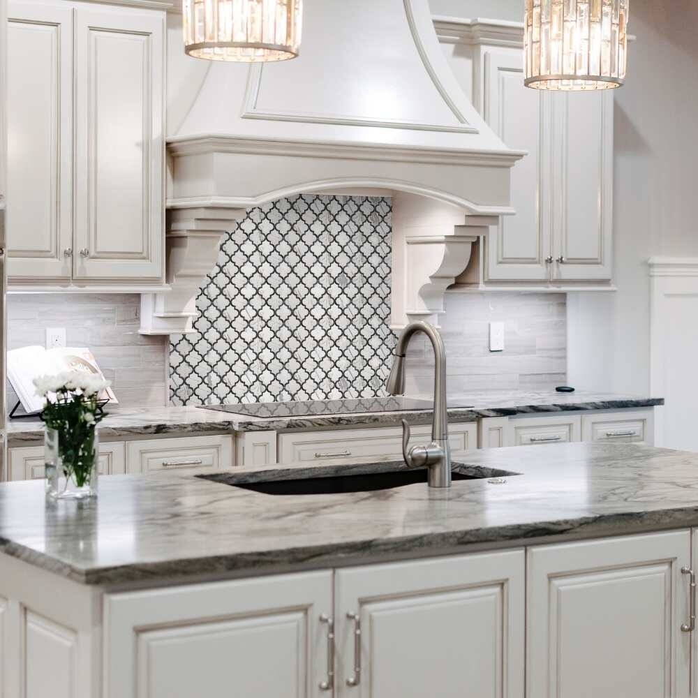 The Tile Life Cosmos Sleek 1-in x 3-in Silver Linear Glass Wall Tile