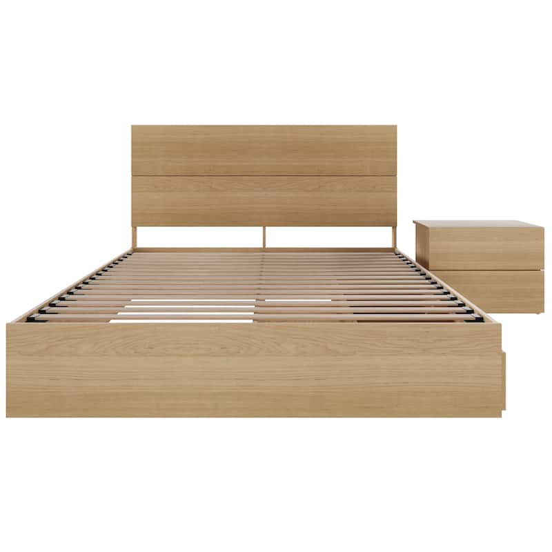 Milo 3-Piece Reversible Storage Bedroom Set