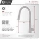 preview thumbnail 18 of 54, STYLISH Kitchen Sink Faucet Single Handle Pull Down Dual Mode Stainless Steel Polished