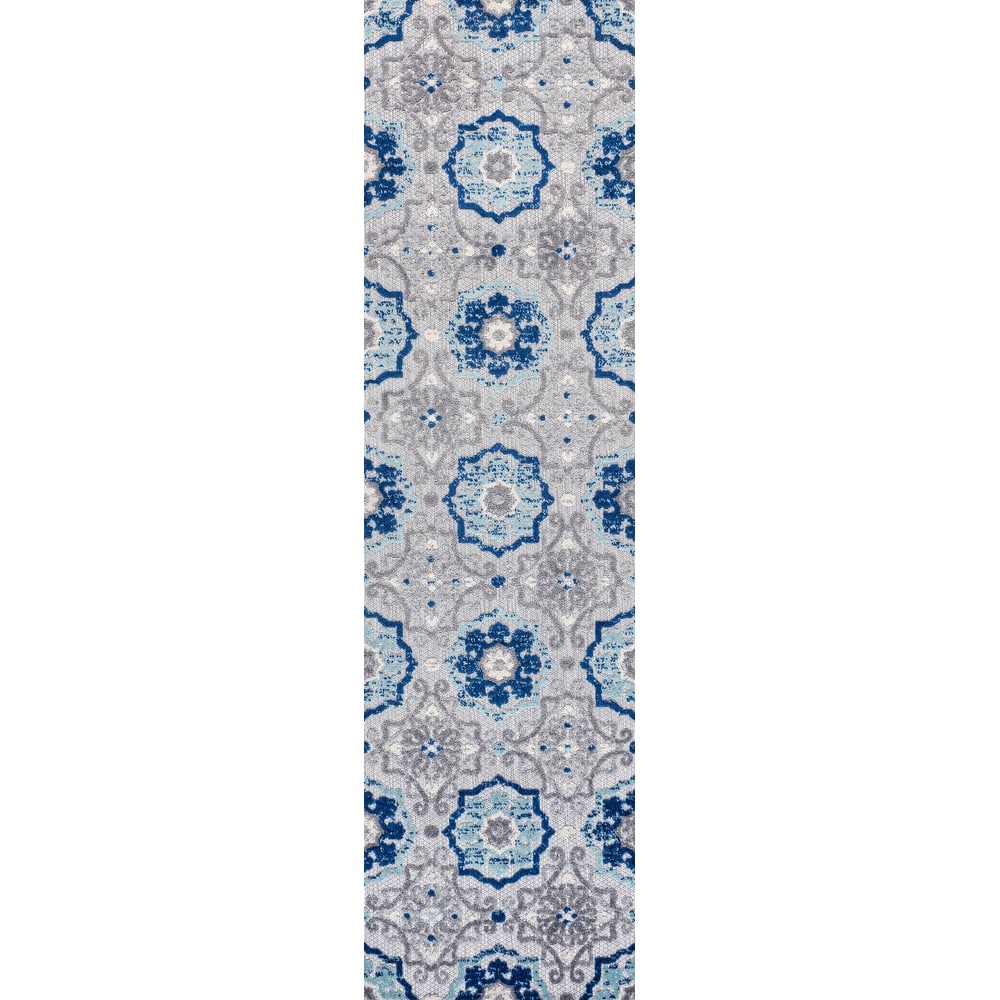 JONATHAN Y Julien Medallion Indoor/Outdoor Area Rug