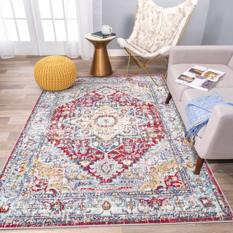 World Rug Gallery Bohemian Traditional Area Rug