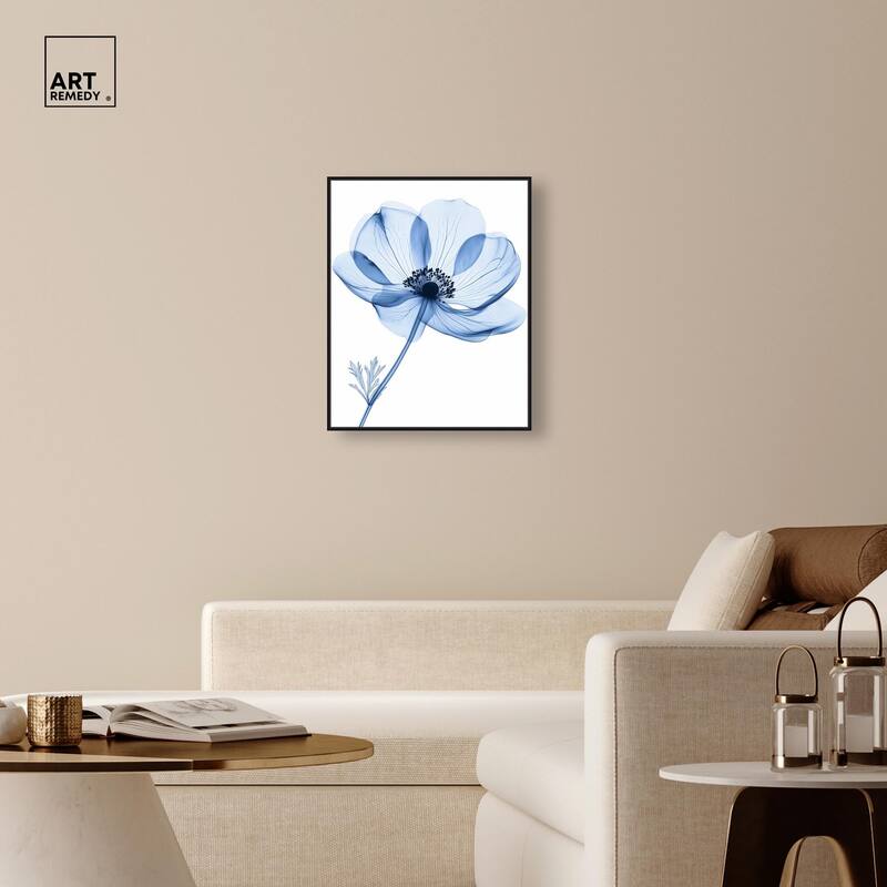 Floral Radiograph Canvas by Art Remedy