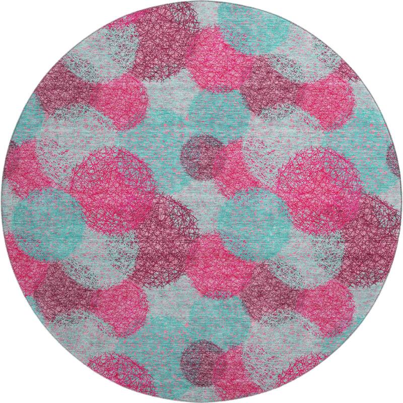 Premium Washable Super Soft Modern Sphere Mayfield Rug
