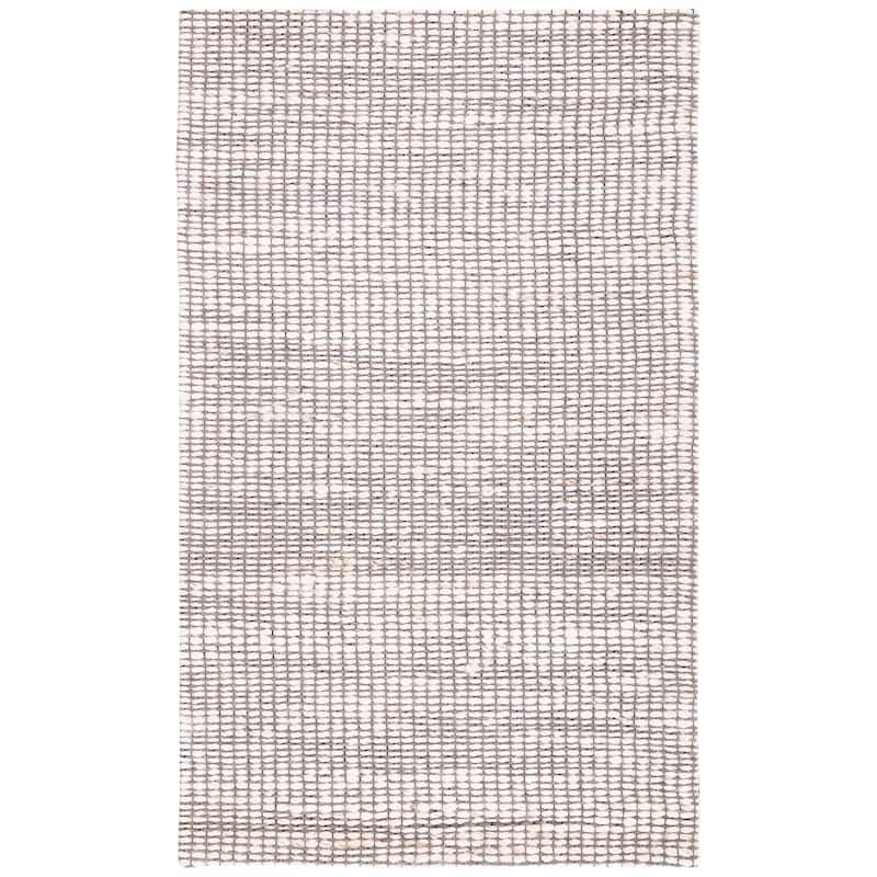 SAFAVIEH Handmade Marbella Fine Modern Jute Rug - 2'3" x 4' - Ivory