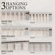 preview thumbnail 28 of 36, Linen Textured Light Filtering Back Tap/ Rod Pocket Curtain Panels (Set of 2)