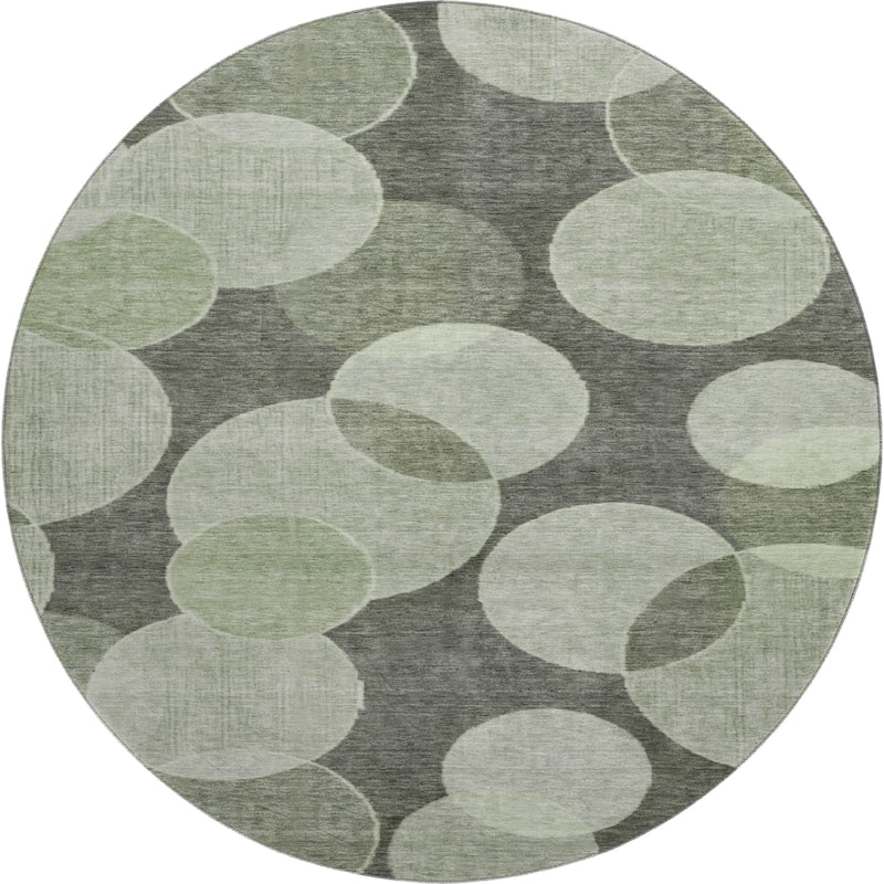 Premium Washable Super Soft Contemporary Bubbles Mayfield Rug