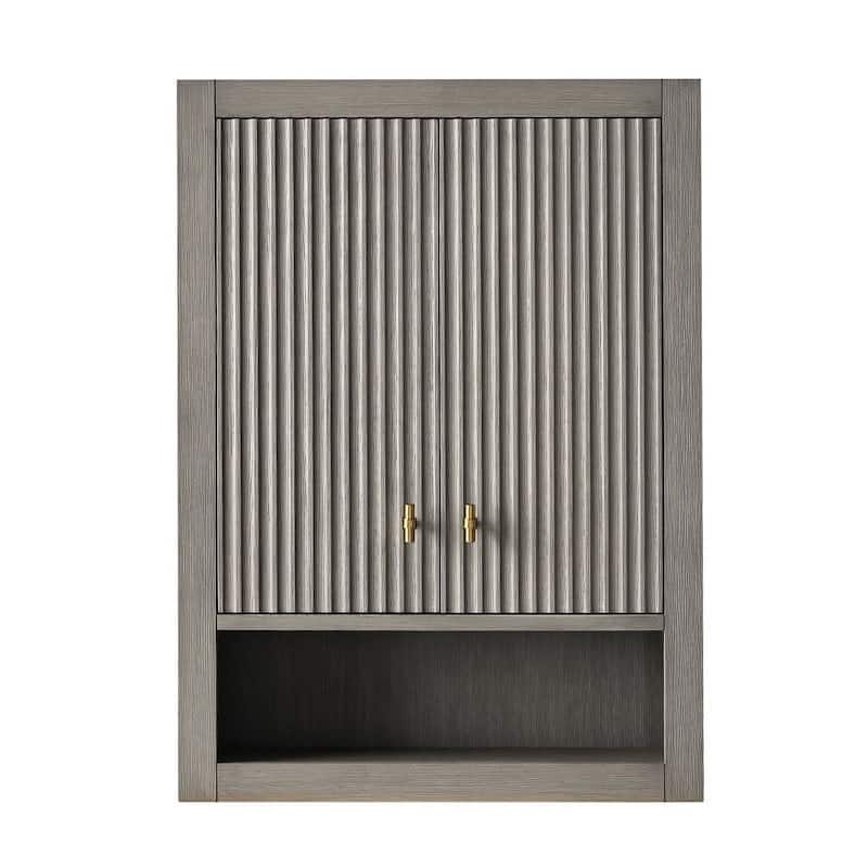 Vanity Art 24 "Wall Mounted Bathroom Storage Cabinet with Soft Close Doors