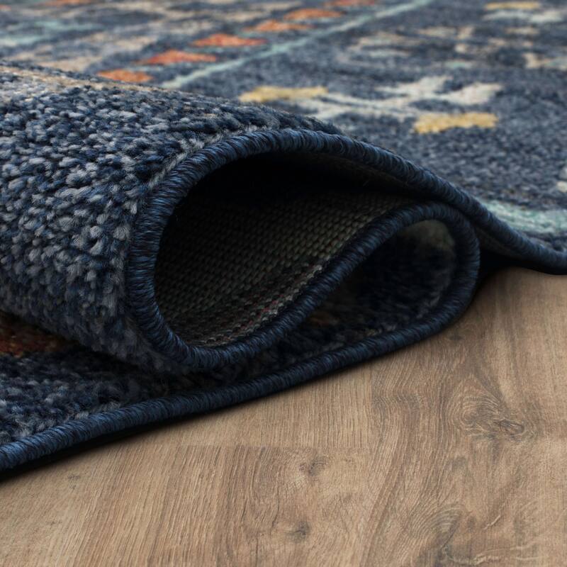 Mohawk Home Fleming Southwestern Striped Medallion Area Rug