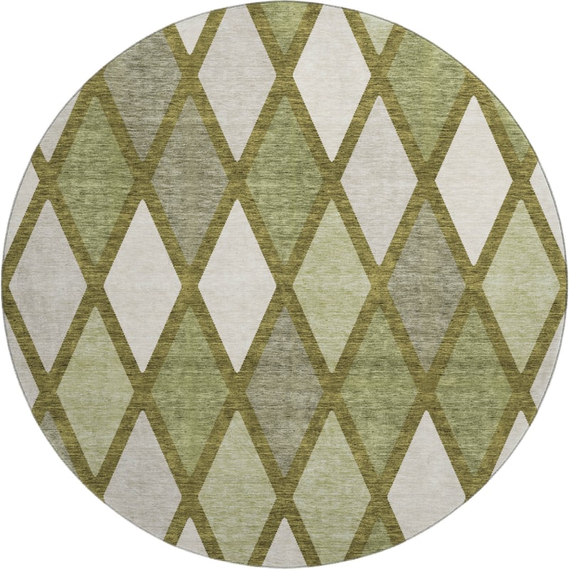 Premium Washable Super Soft Mosaic Diamonds Mayfield Rug