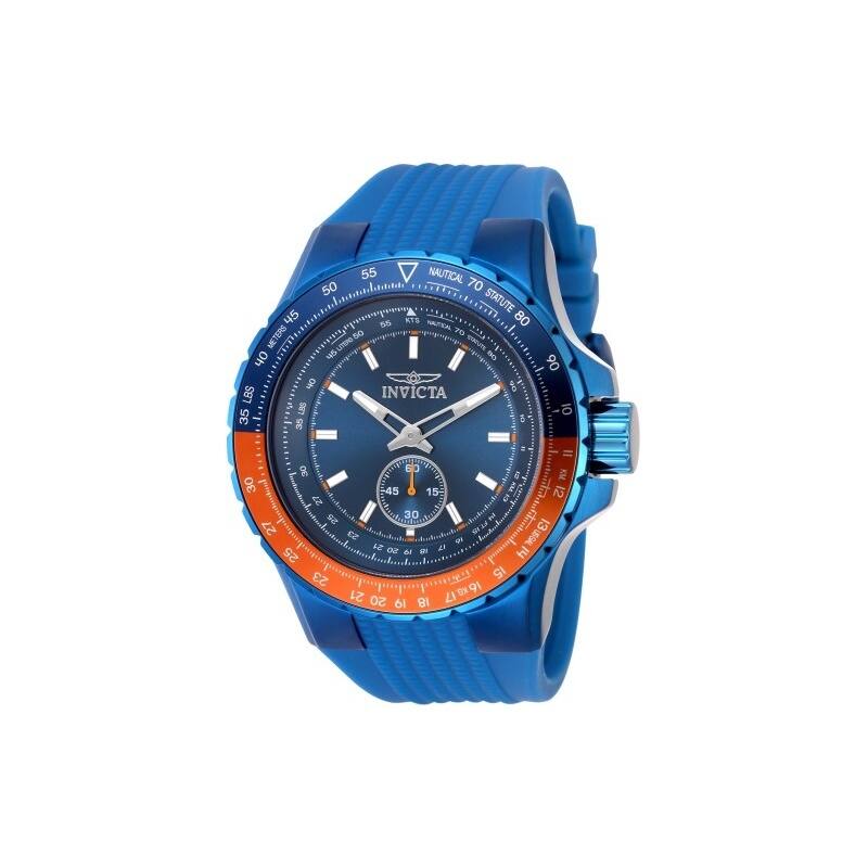 Invicta Men's 49310 Aviator Quartz Multifunction Blue Dial Watch