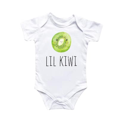 Little Kiwi Fruit - Baby Boy Girl Clothes Infant Bodysuit Funny Cute Newborn