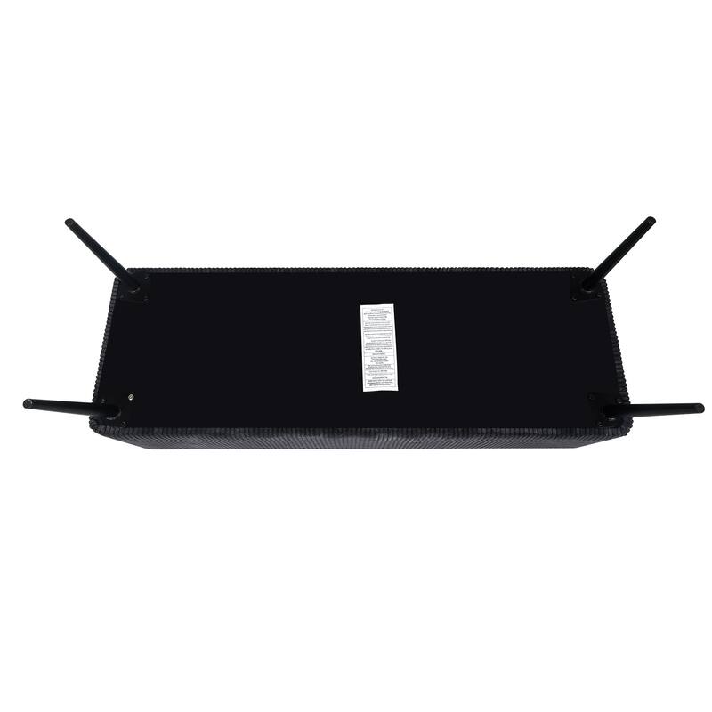 Adeco Upholstered Velvet Storage Bench 44 Inches Bed End Bench