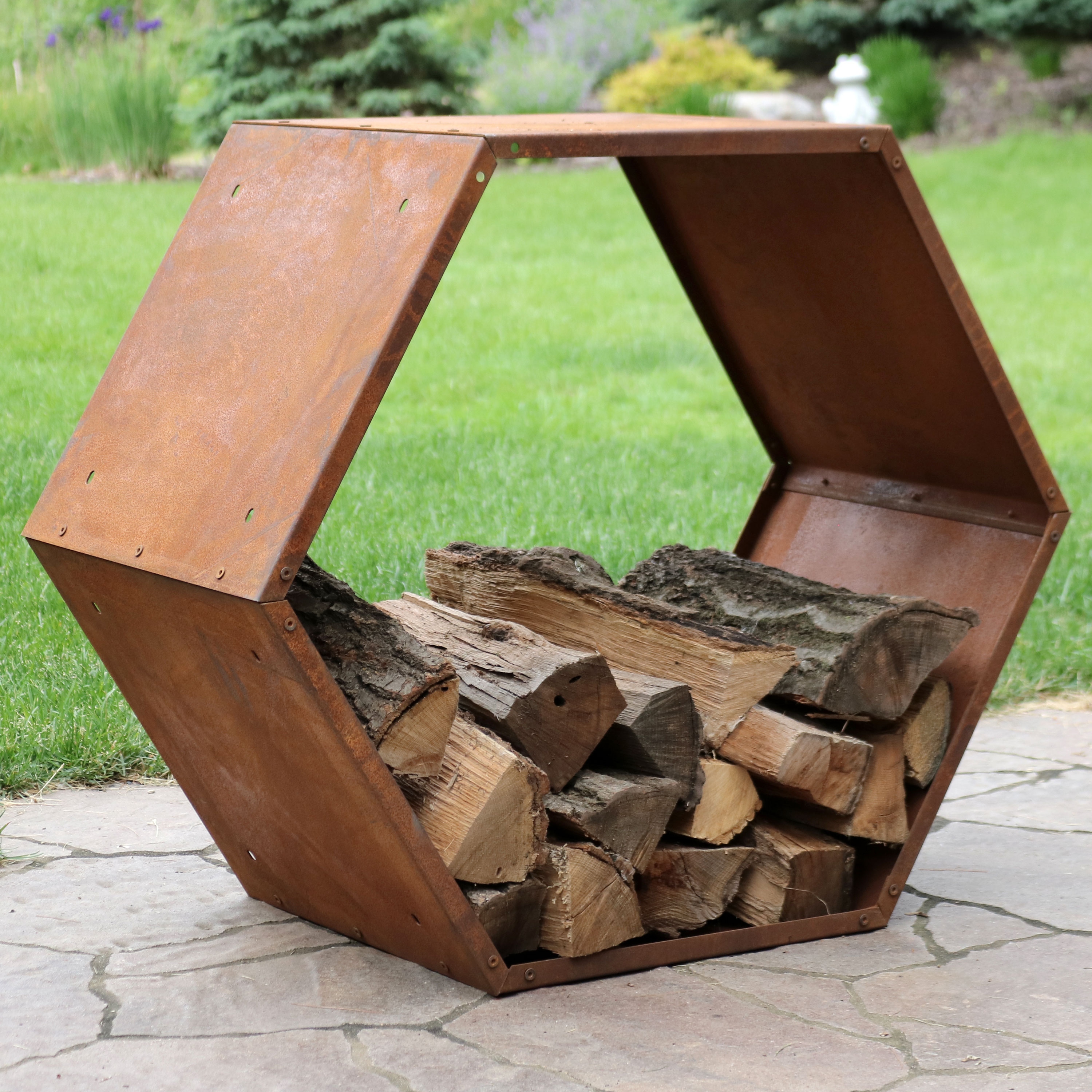Sunnydaze Log Rack 30
