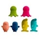 preview thumbnail 1 of 3, bbluv Buddies Silicone Mix and Match Bath Toys Set of 6