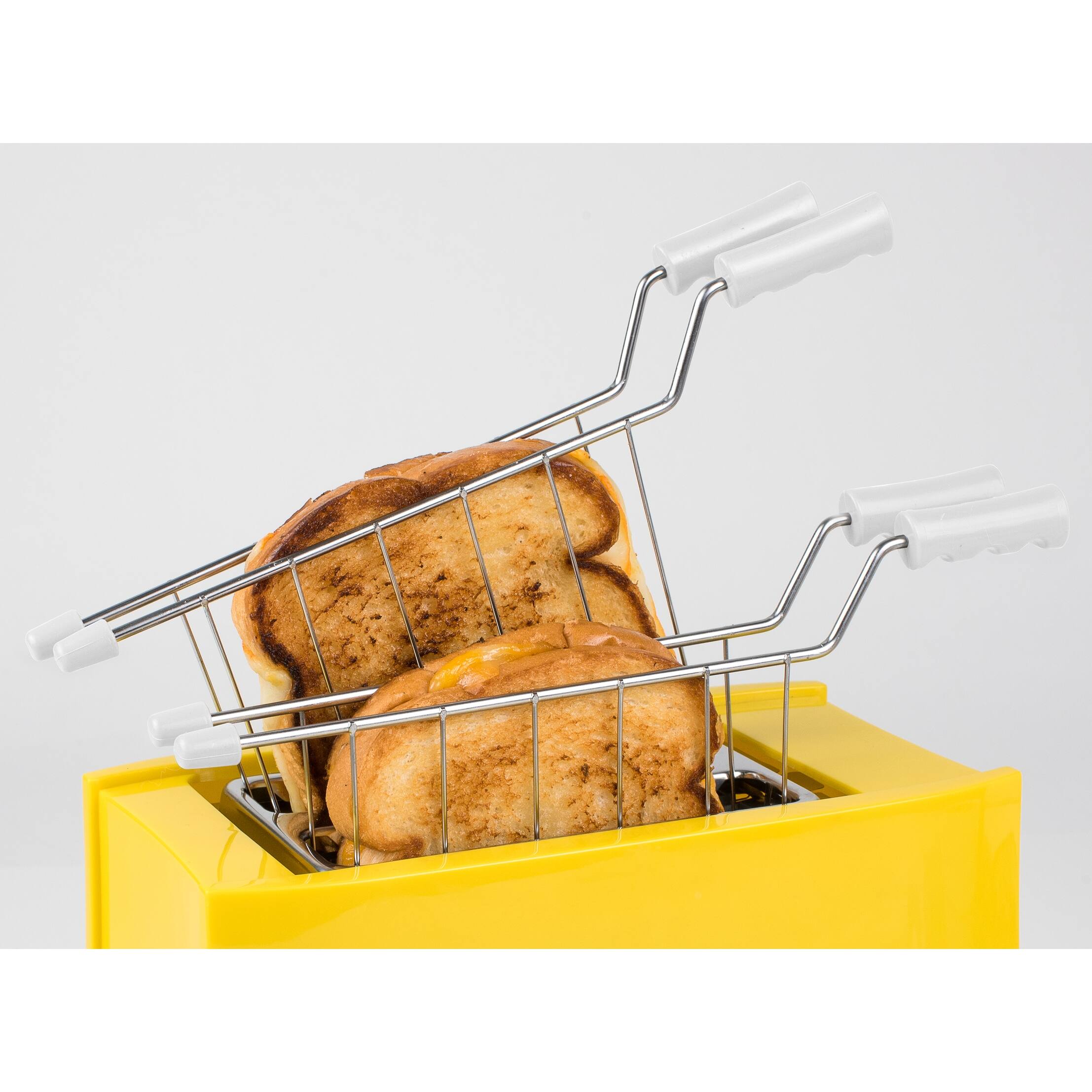 Nostalgia Grilled Cheese Toaster with EasyClean Toaster Baskets and
