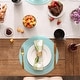 preview thumbnail 19 of 32, Design Imports Silver Doubleframe Kitchen Placemat Set (Set of 6)