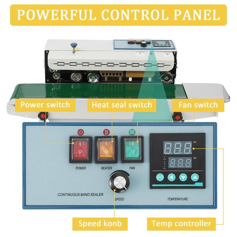 Continuous Band Sealer, Digital Temperature Control
