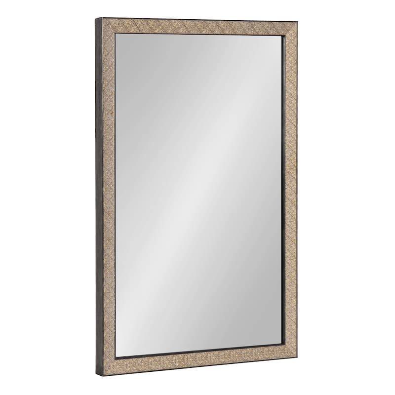 Kate and Laurel Soniva Rectangle Wall Mirror - 20x30 - Gold