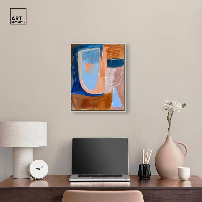 An Abstract Oil II Canvas by Art Remedy