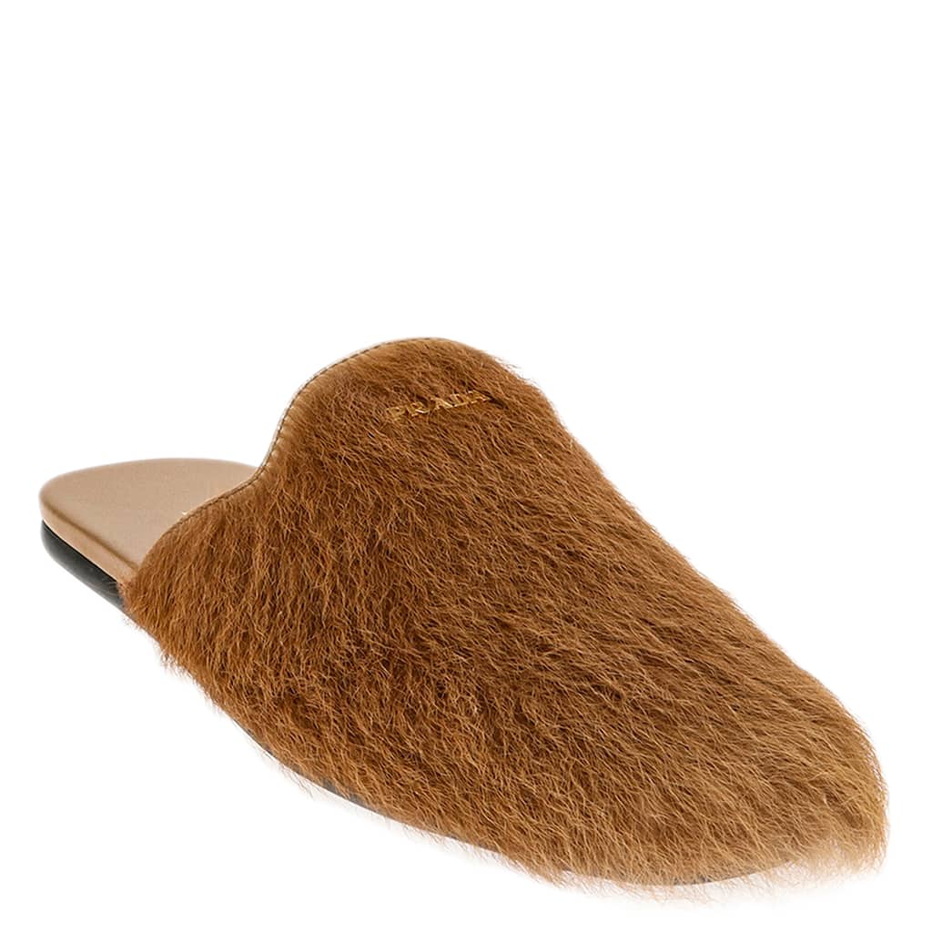 Prada Haircalf Slippers