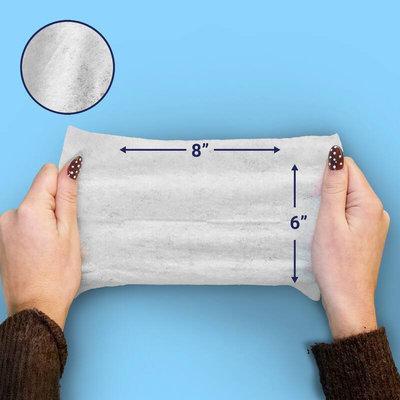 Hydrating Hypoallergenic Unscented Dog Grooming Wipes with Aloe Vera, Chamomile, and Shea Butter