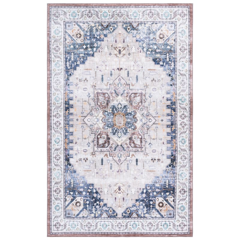 SAFAVIEH Arizona Renie Traditional Rug - 5' x 8' - Beige/Ivory